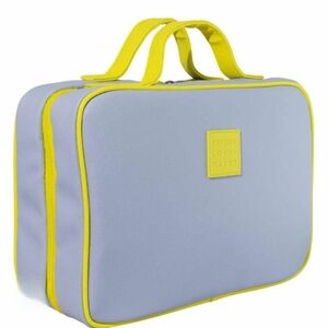 TENDER LOVE + CARRY Lilac & Yellow Travel Essentials Bag